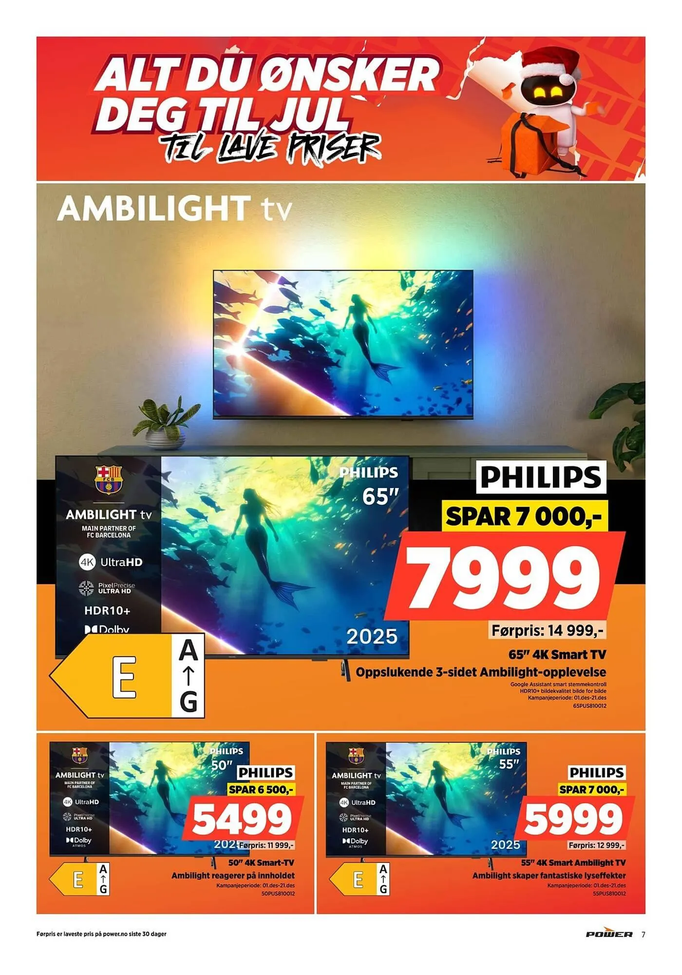 POWER kundeavis fra 1. desember til 7. desember 2025 - kundeavisside 7