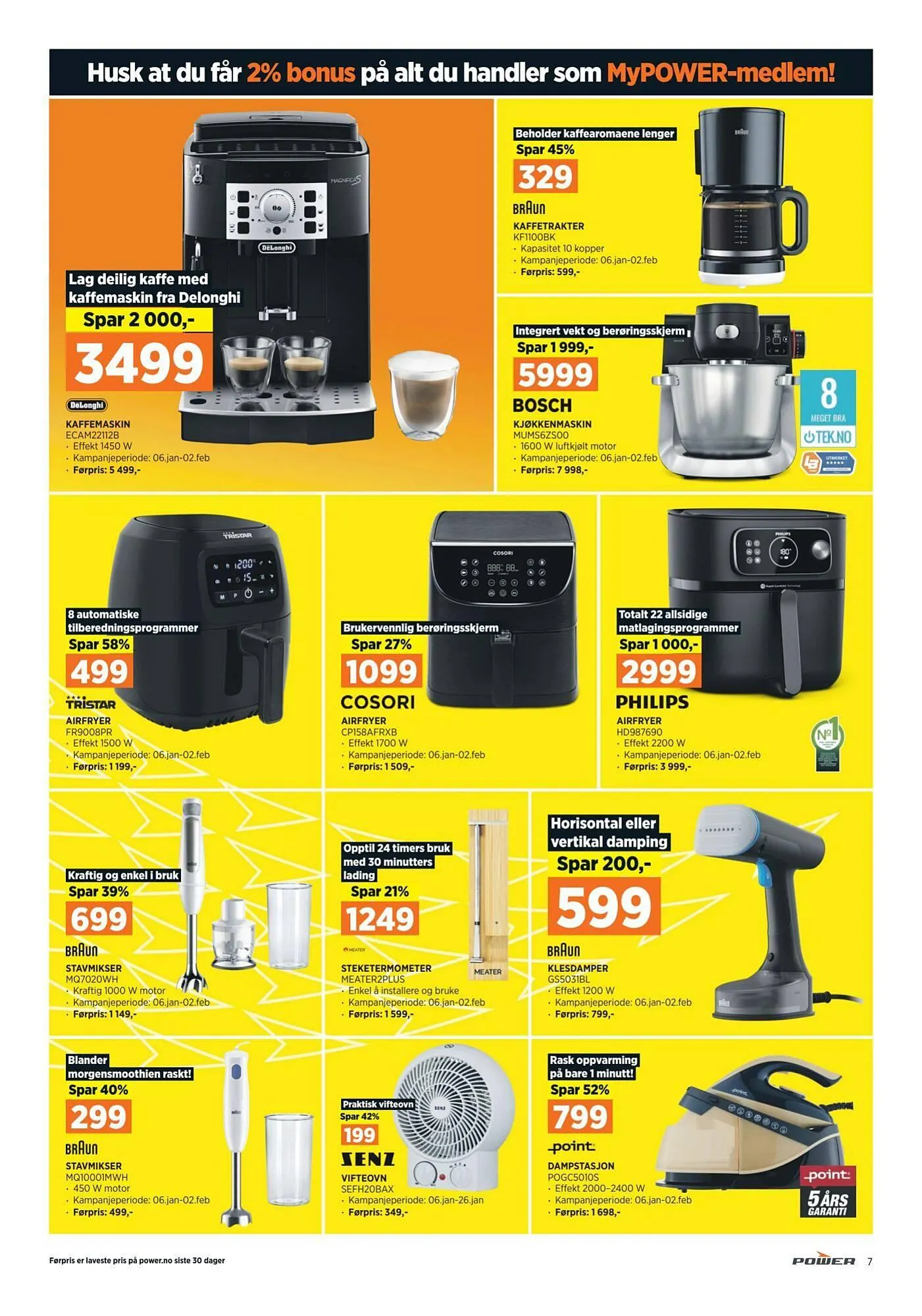 POWER Kundeavis fra 5. januar til 12. januar 2025 - kundeavisside 7