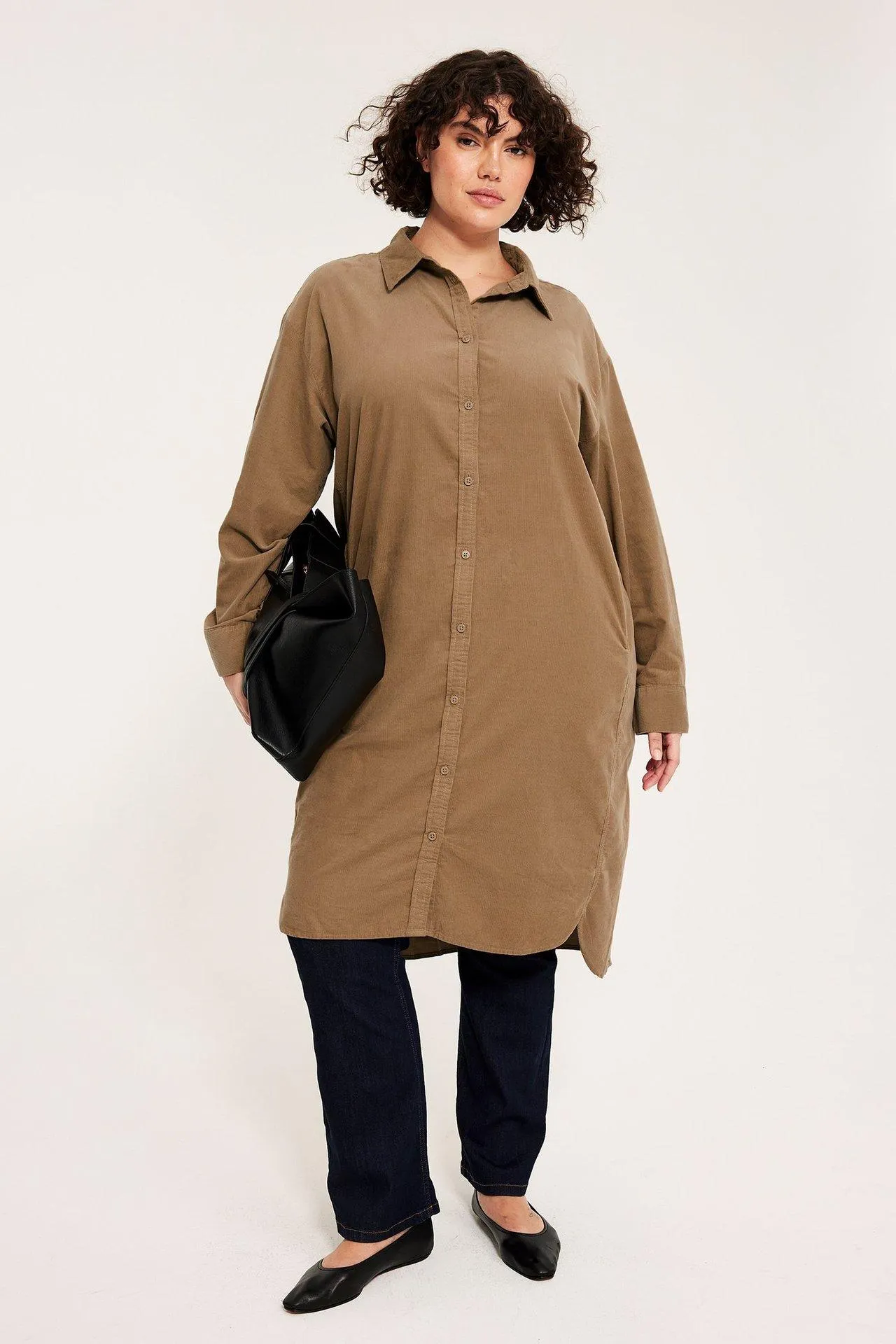 Skjortekjole i manchester