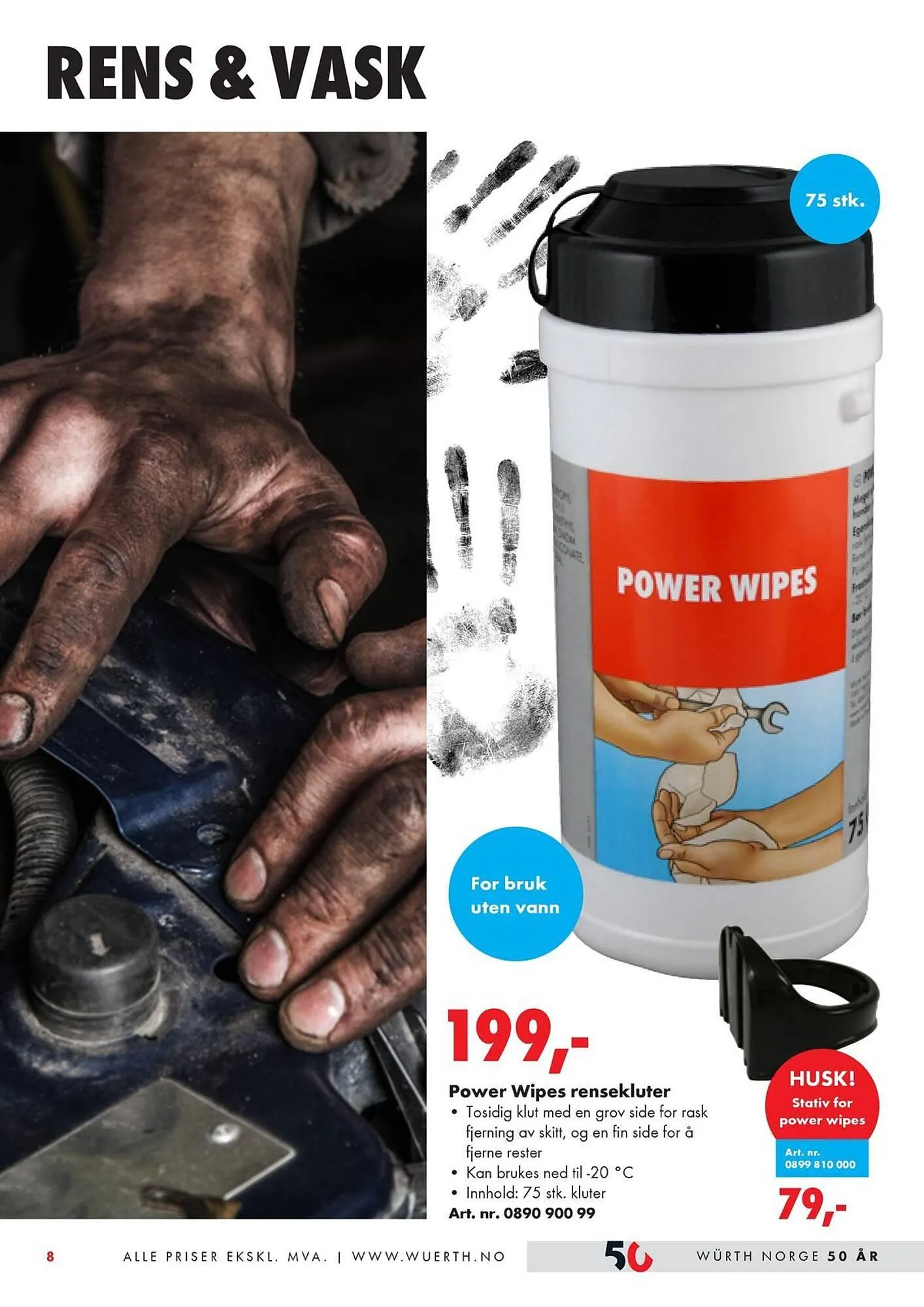 Würth Kundeavis fra 6. desember til 31. desember 2023 - kundeavisside 8