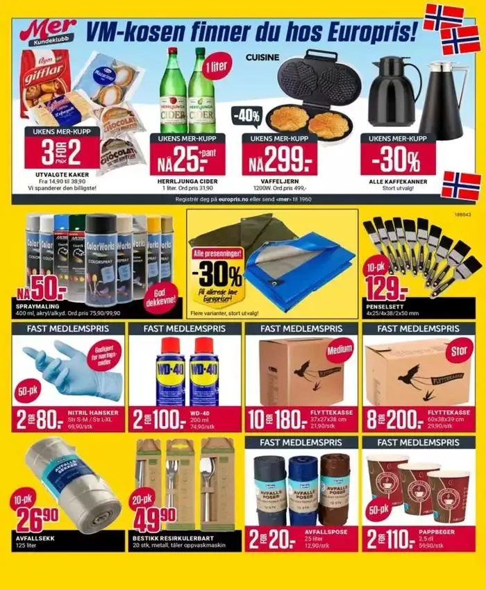 Europris DM 9-25 MYBRING fra 1. mars til 15. mars 2025 - kundeavisside 9