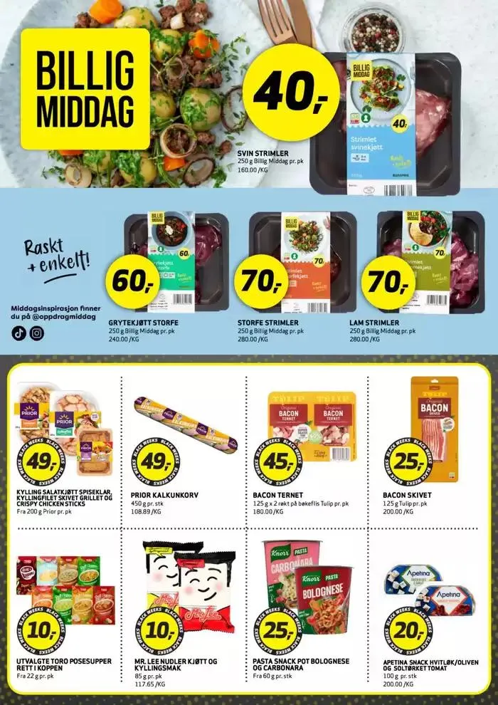 Aktuelle kupp og tilbud fra 18. november til 2. desember 2024 - kundeavisside 12