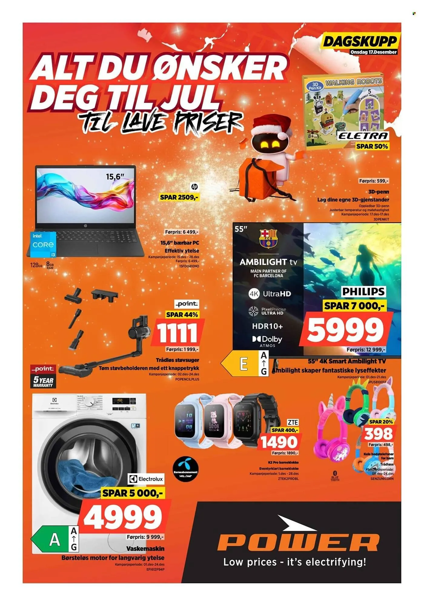 POWER kundeavis fra 15. desember til 24. desember 2025 - kundeavisside 1
