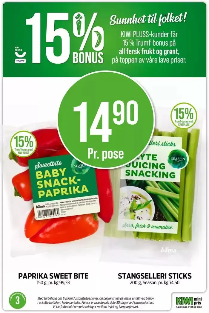 Kiwi Kundeavis fra 13. januar til 19. januar 2025 - kundeavisside 8