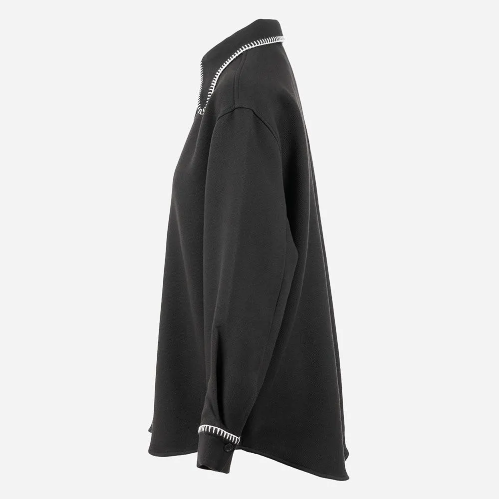 Dais Stitch Shirt Black