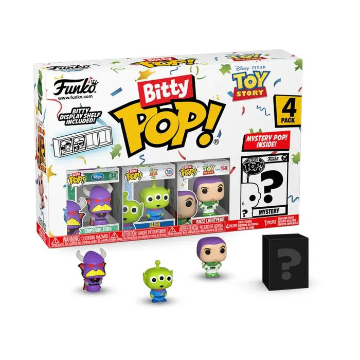 Zurg Bitty POP! Vinyl Figure 4-Pack