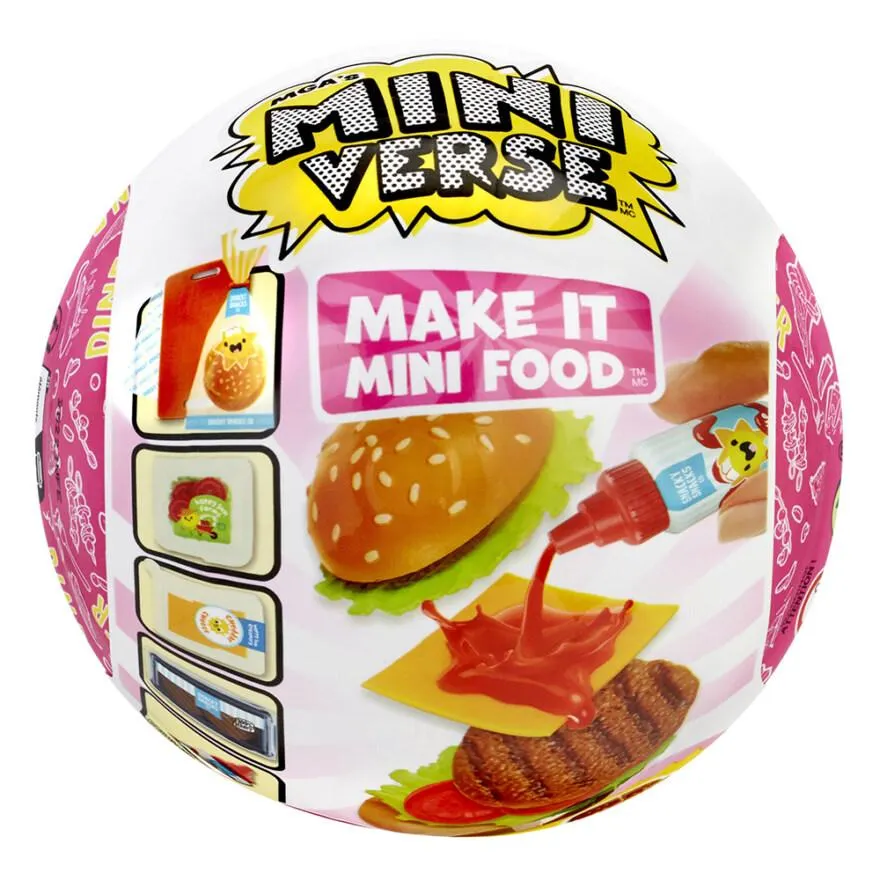 MINIVERSE Make It Mini Foods: Diner PDQ S3A