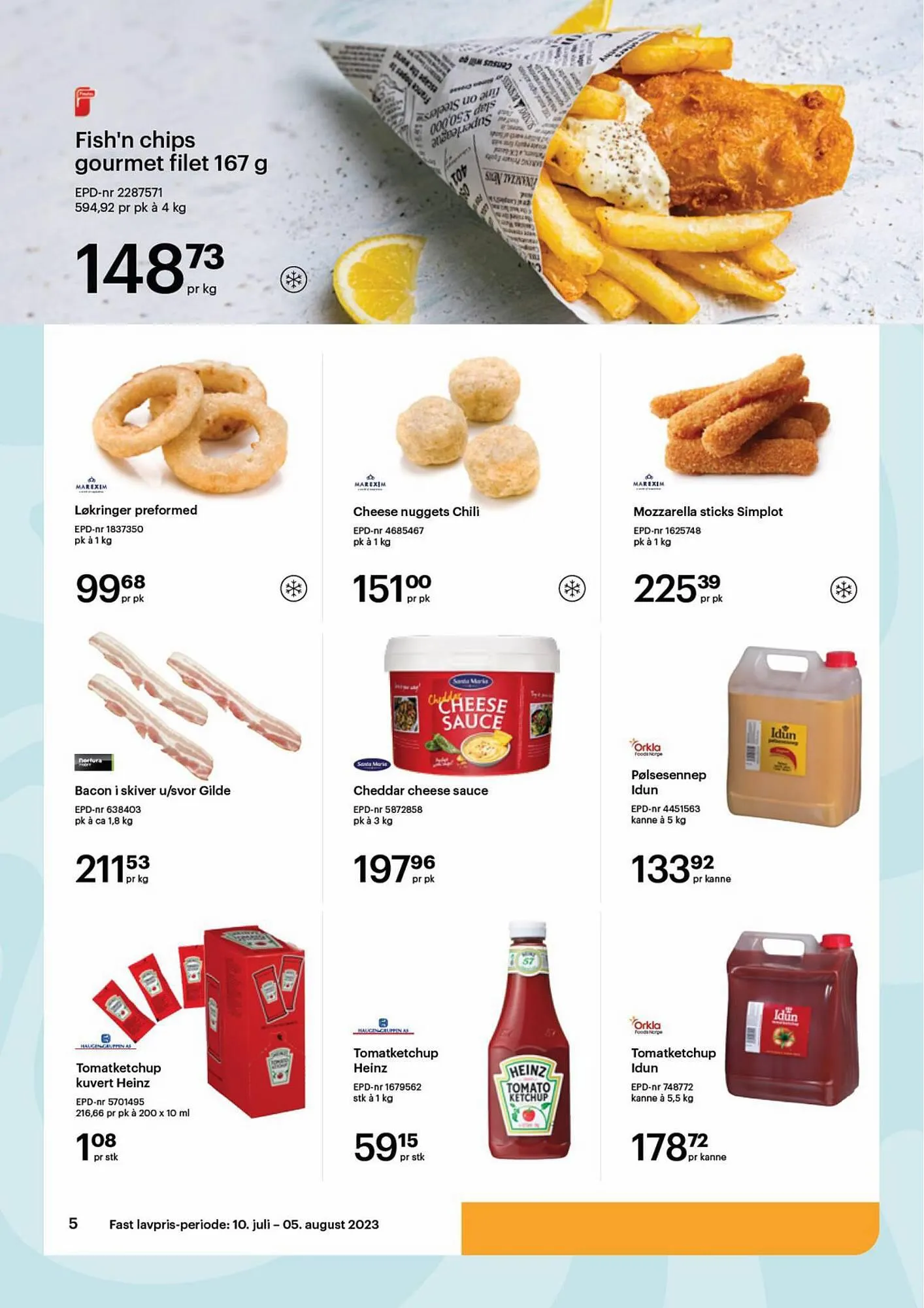 Storcash Kundeavis fra 10. juli til 5. august 2023 - kundeavisside 5