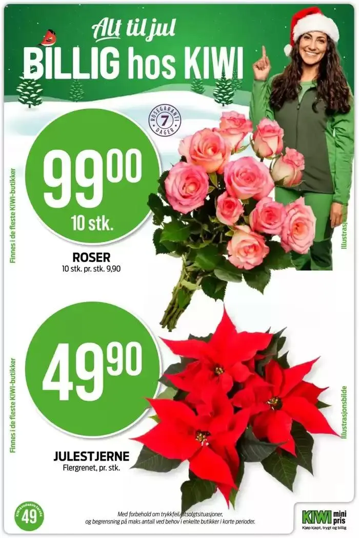 Kiwi Kundeavis fra 2. desember til 8. desember 2024 - kundeavisside 14