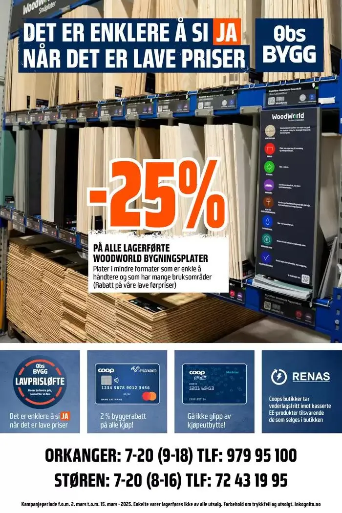Aktuelle tilbud og kampanjer fra 2. mars til 16. mars 2025 - kundeavisside 19