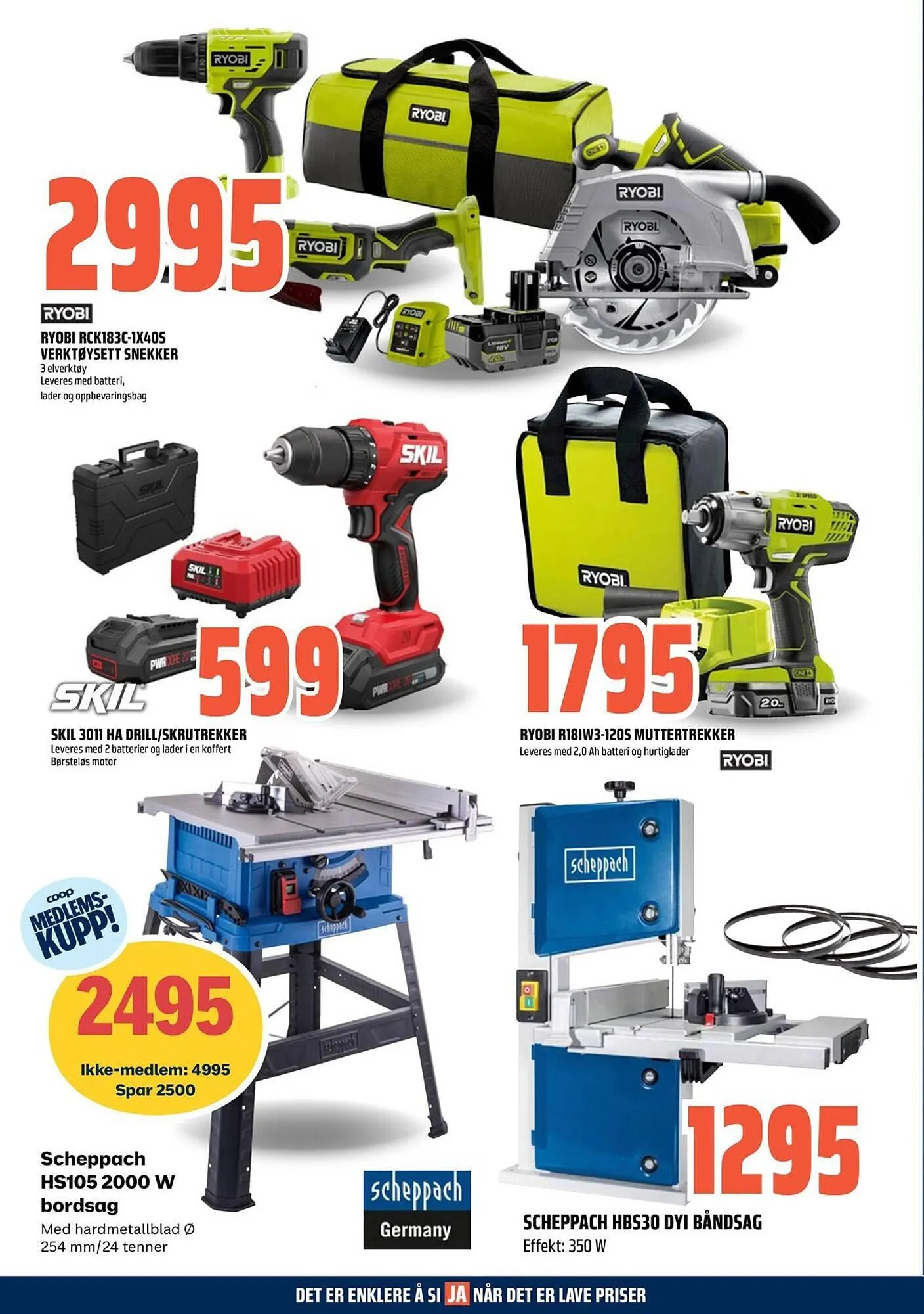 Obs Bygg kundeavis fra 22. mars til 5. april 2026 - kundeavisside 4