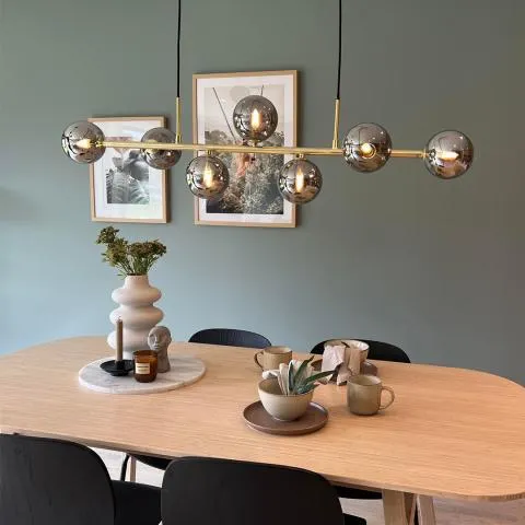 Vernon taklampe Messing