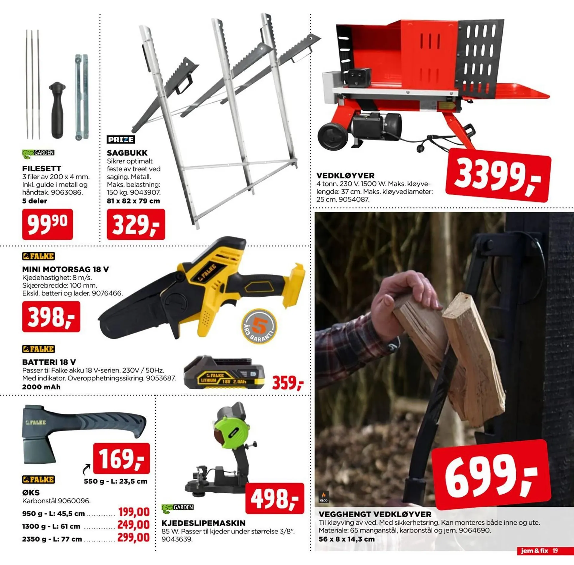 Jem & fix kundeavis fra 25. januar til 8. februar 2026 - kundeavisside 19