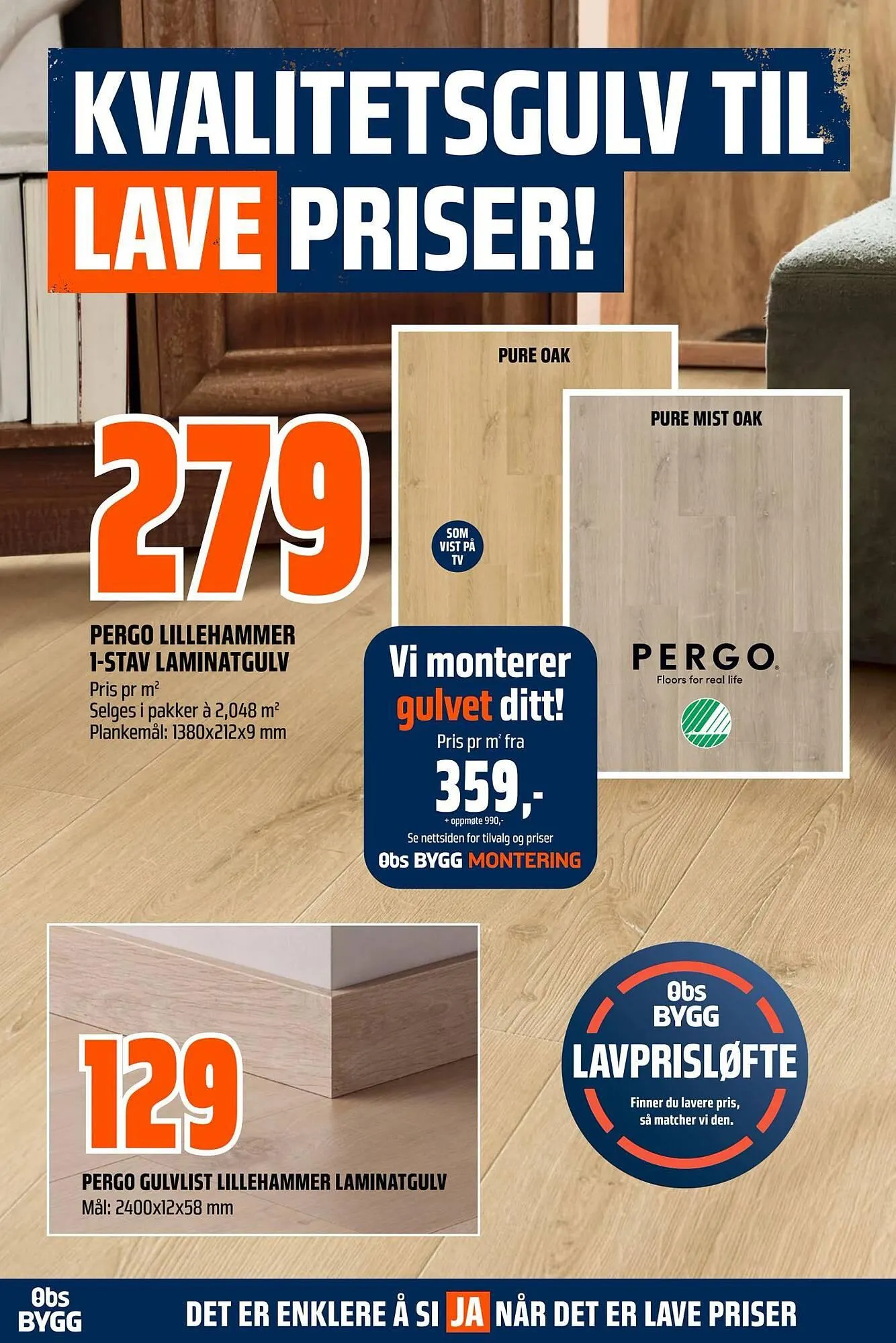 Obs Bygg kundeavis fra 29. mars til 11. april 2026 - kundeavisside 9