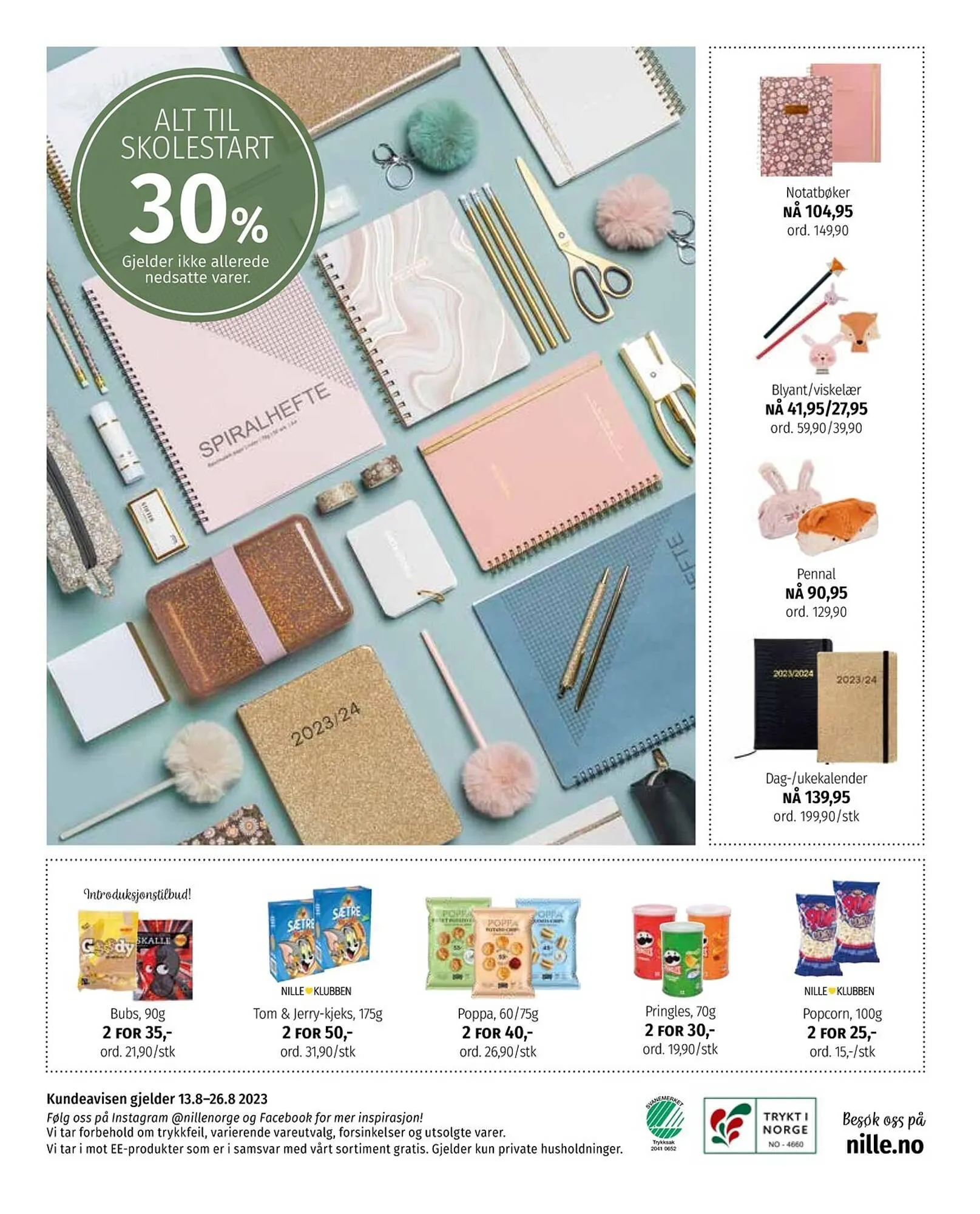 Nille Kundeavis fra 13. august til 26. august 2023 - kundeavisside 8