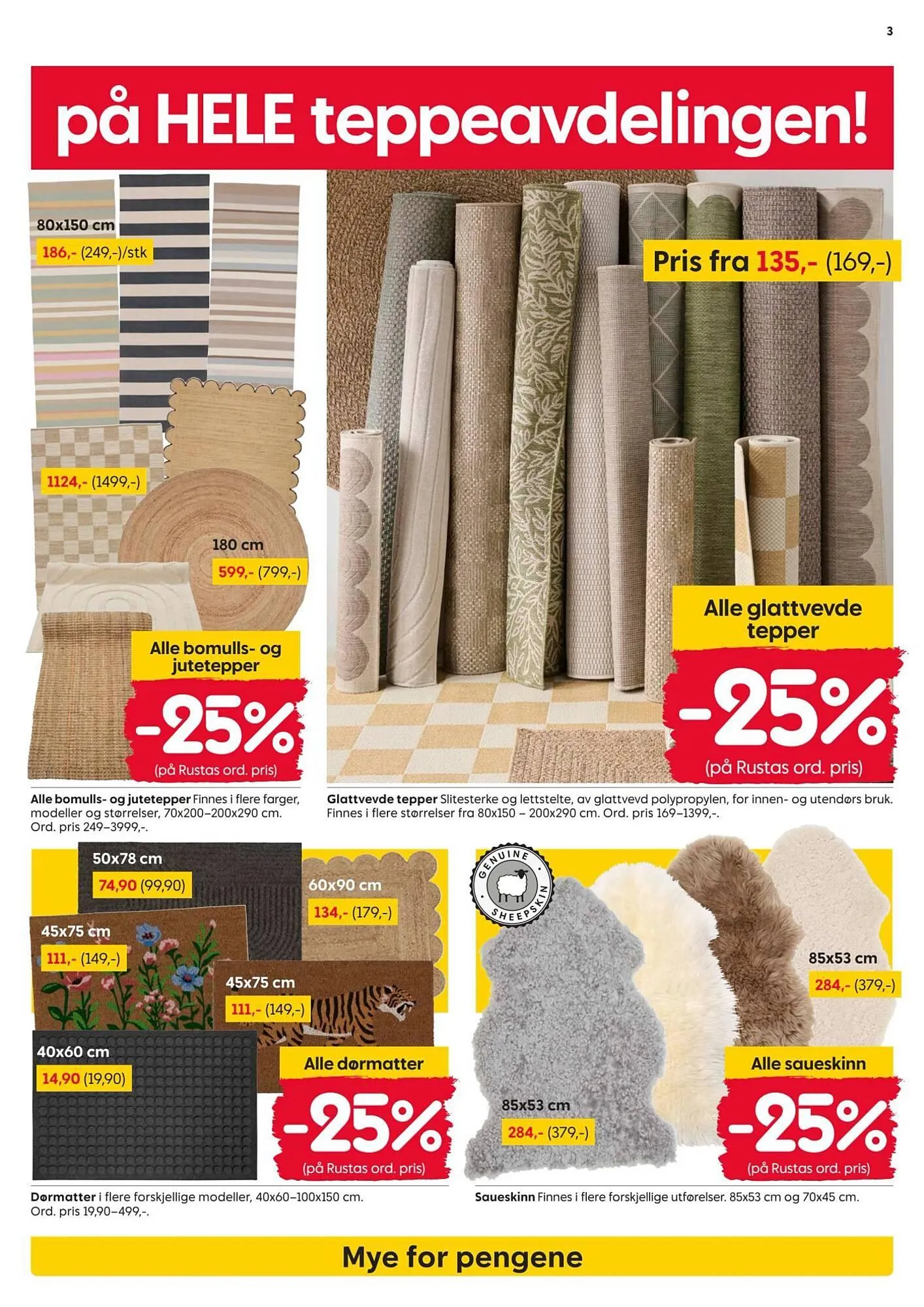 Rusta kundeavis fra 2. mars til 8. mars 2026 - kundeavisside 3