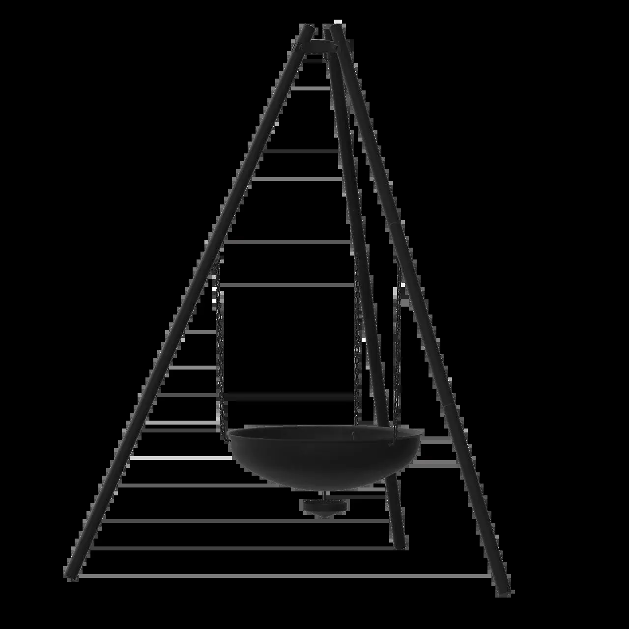 Espegard bålpanne LUN 60 cm med stativ og gryte