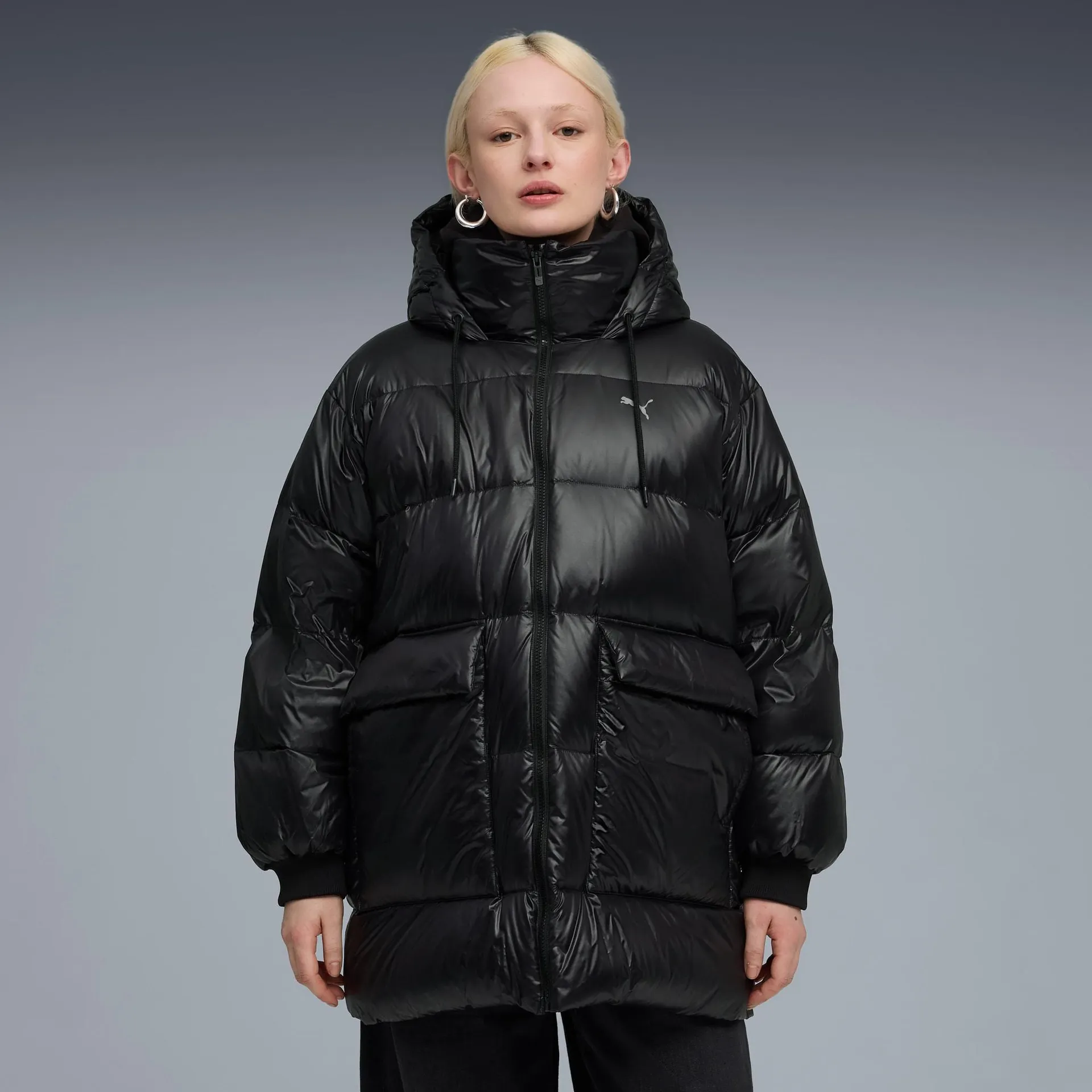 Style Hooded Down Jacket Women