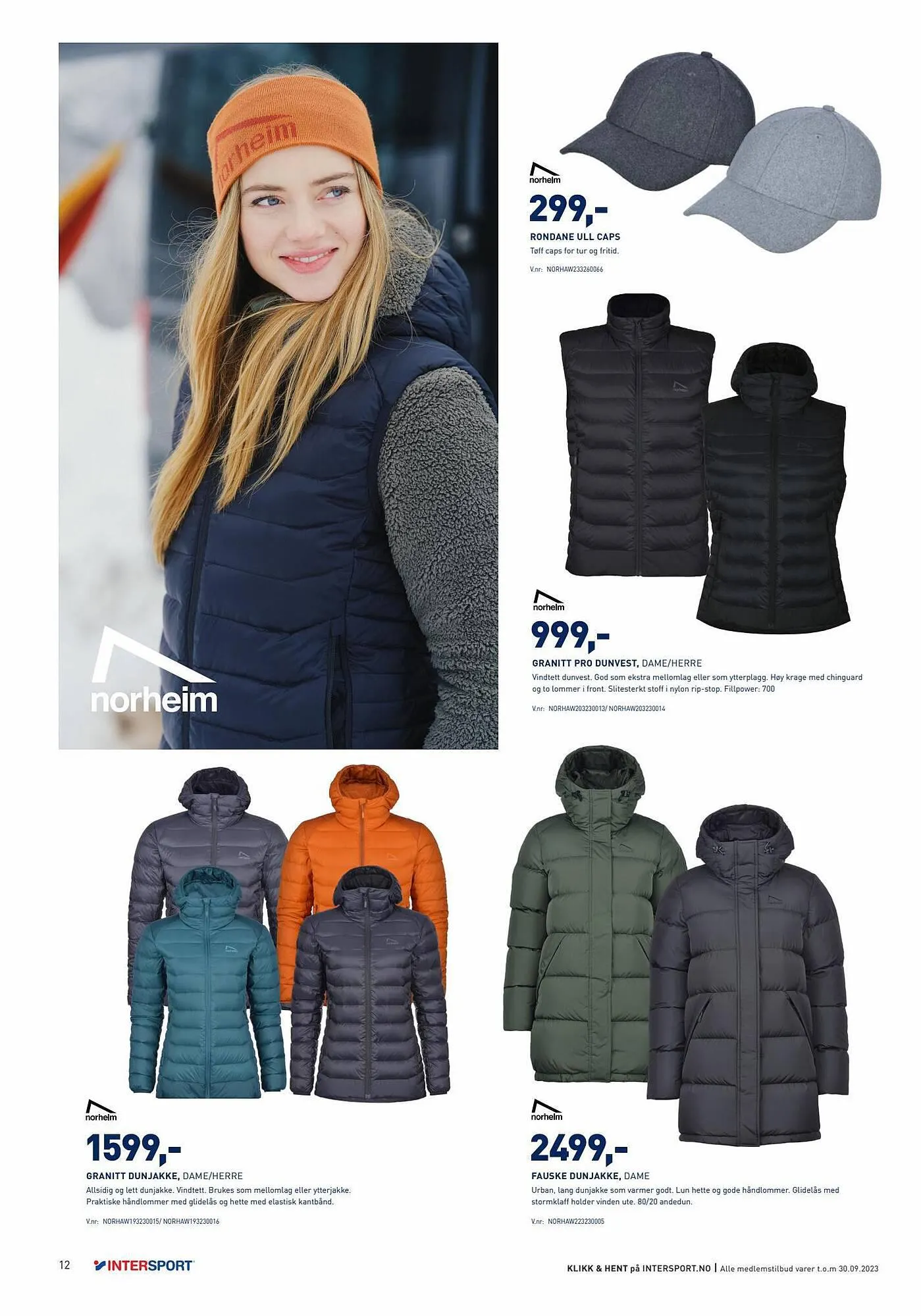 Intersport Kundeavis fra 18. september til 30. september 2023 - kundeavisside 12