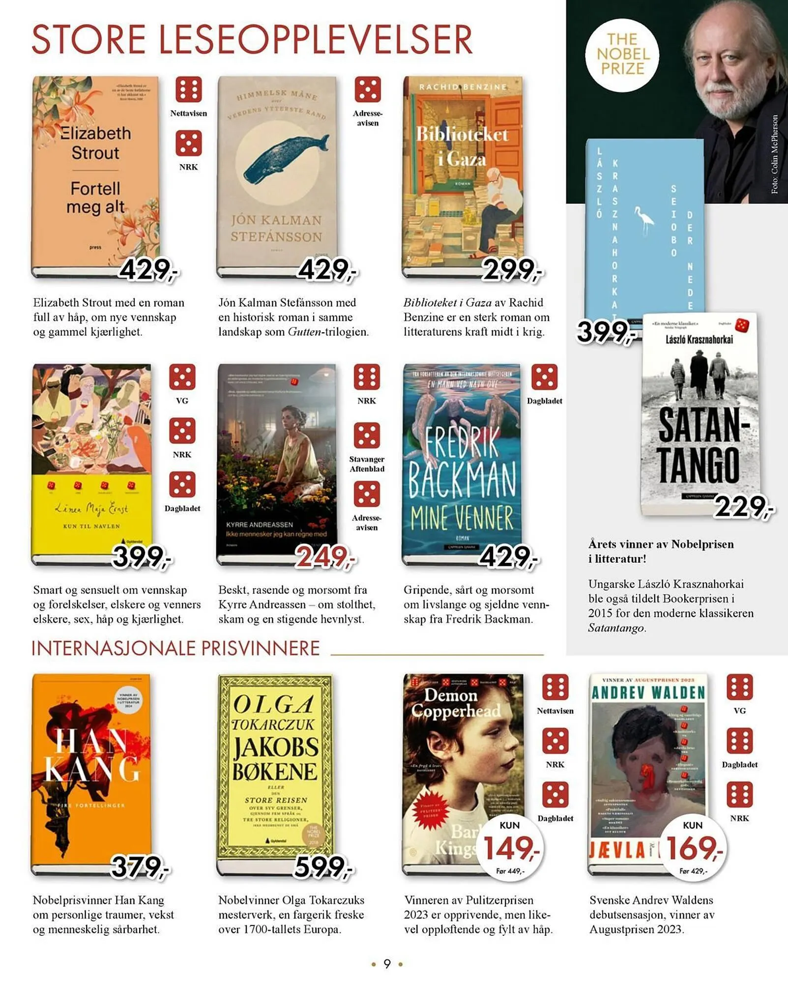 Norli kundeavis fra 2. desember til 31. desember 2025 - kundeavisside 9