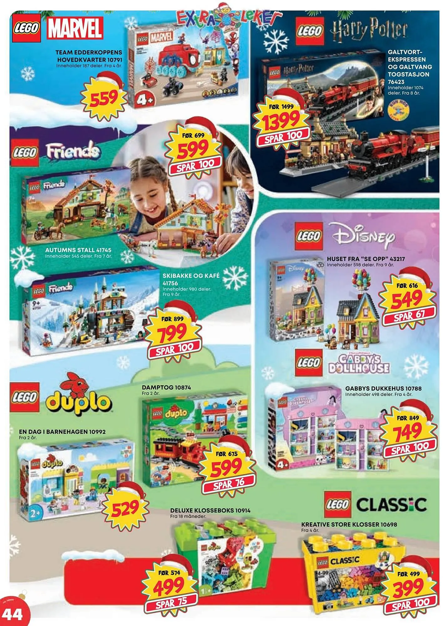 Extra Leker Kundeavis fra 14. november til 24. desember 2023 - kundeavisside 44