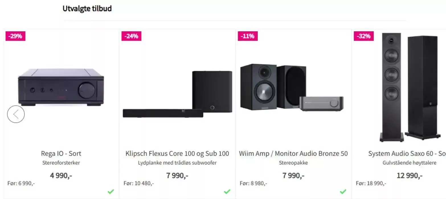 Utvalgte tilbud fra 28. februar til 14. mars 2025 - kundeavisside 1