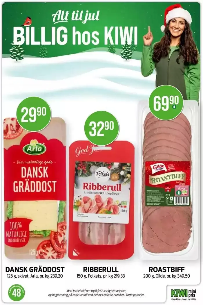 Kiwi Kundeavis fra 25. november til 1. desember 2024 - kundeavisside 2