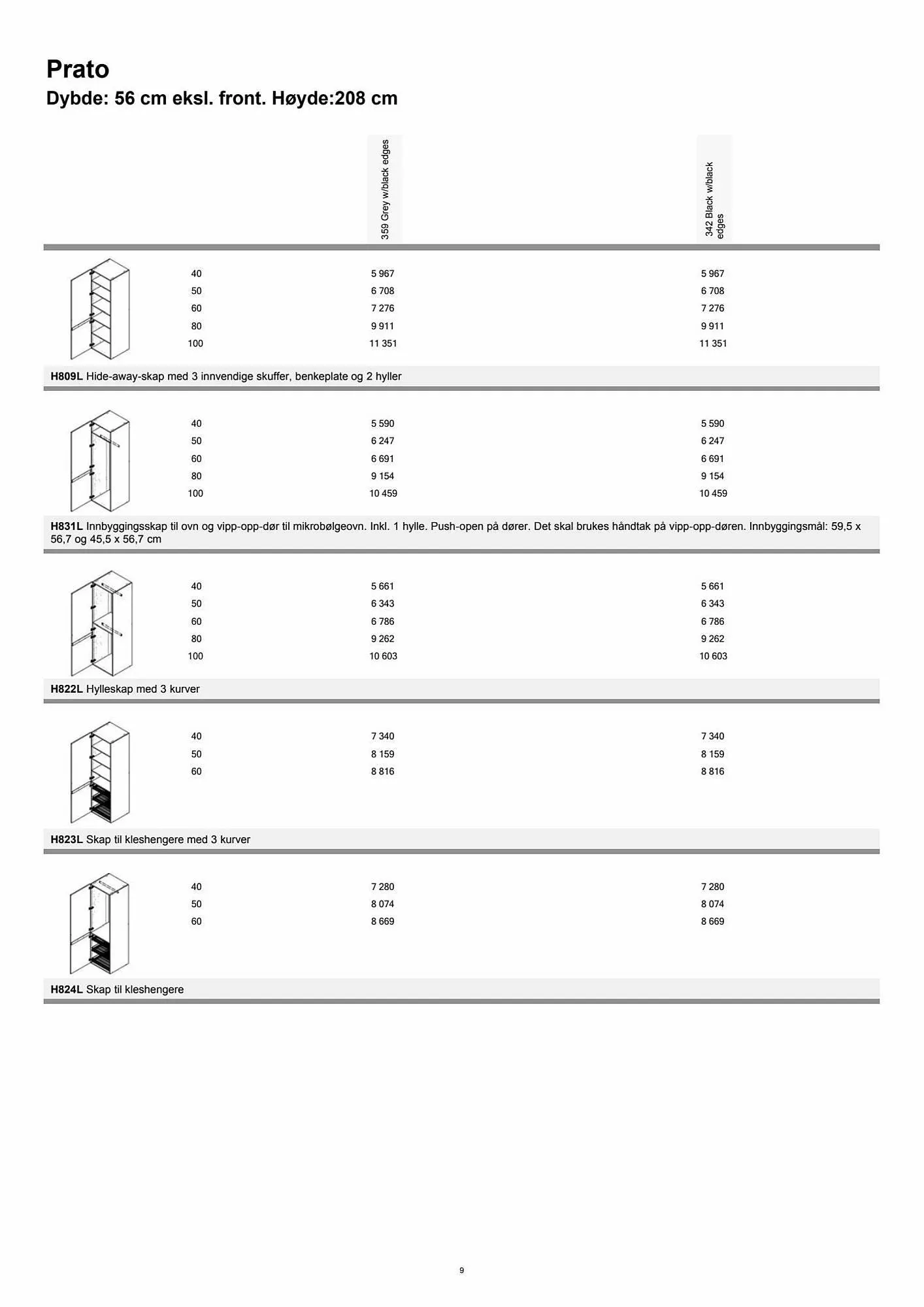Kvik Kjøkken Kundeavis fra 11. september til 24. september 2023 - kundeavisside 9