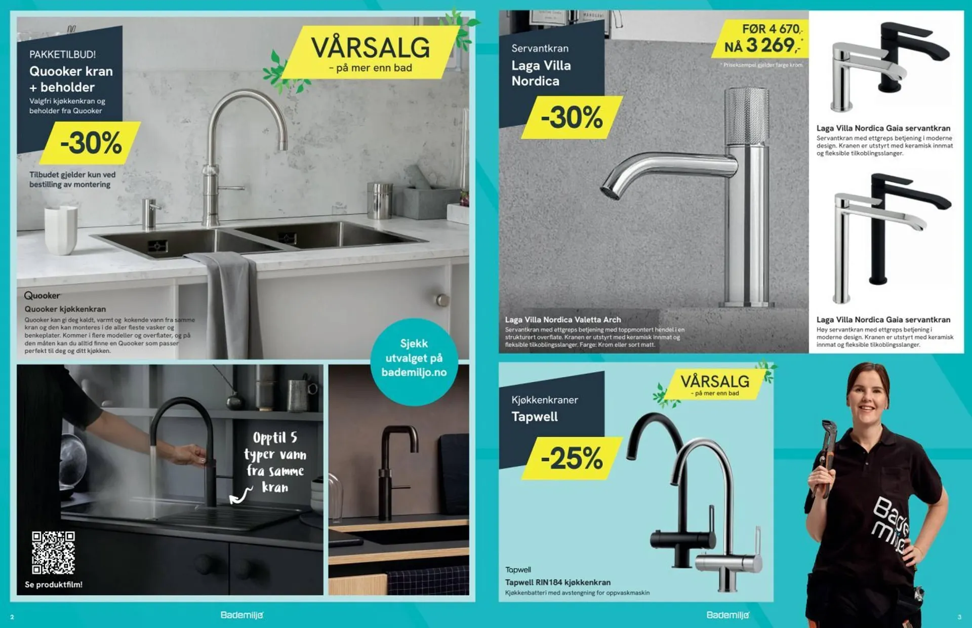 Bademiljø kundeavis fra 8. april til 4. mai 2026 - kundeavisside 2