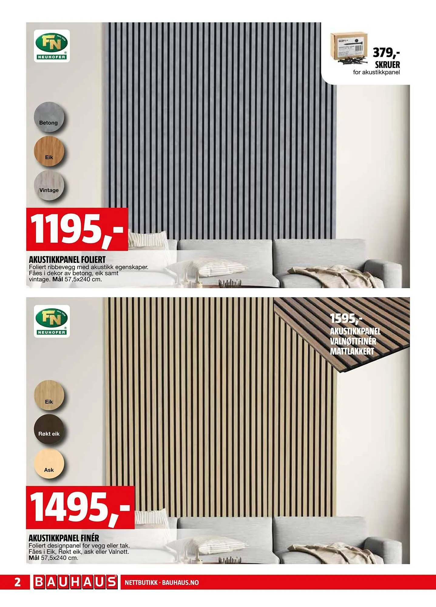 Bauhaus Kundeavis fra 3. september til 1. oktober 2023 - kundeavisside 2