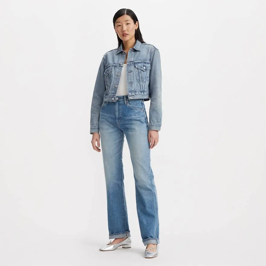 Japanese Selvedge Plank Straight Women's Jeans