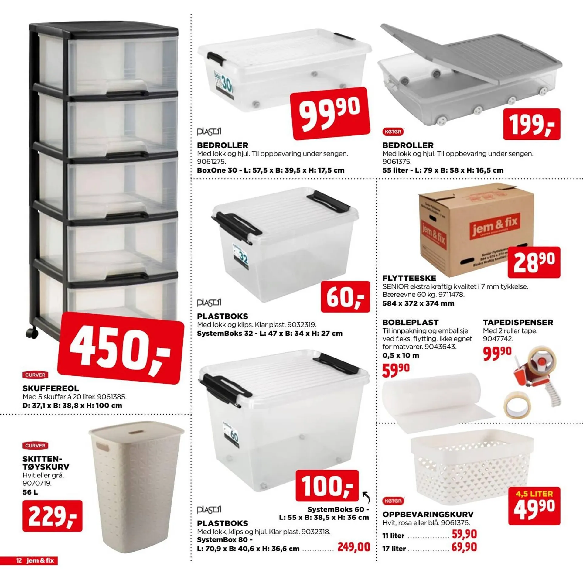 Jem & fix kundeavis fra 21. desember til 1. januar 2026 - kundeavisside 12