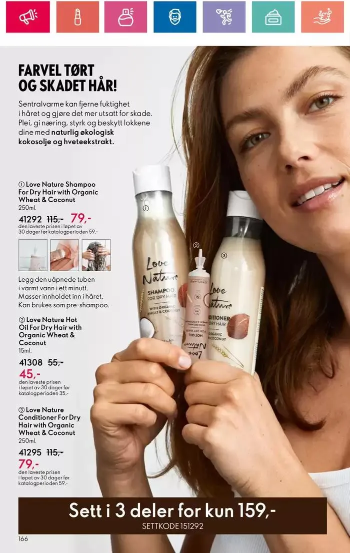 ORIFLAME Kundeavis fra 24. oktober til 7. november 2024 - kundeavisside 166