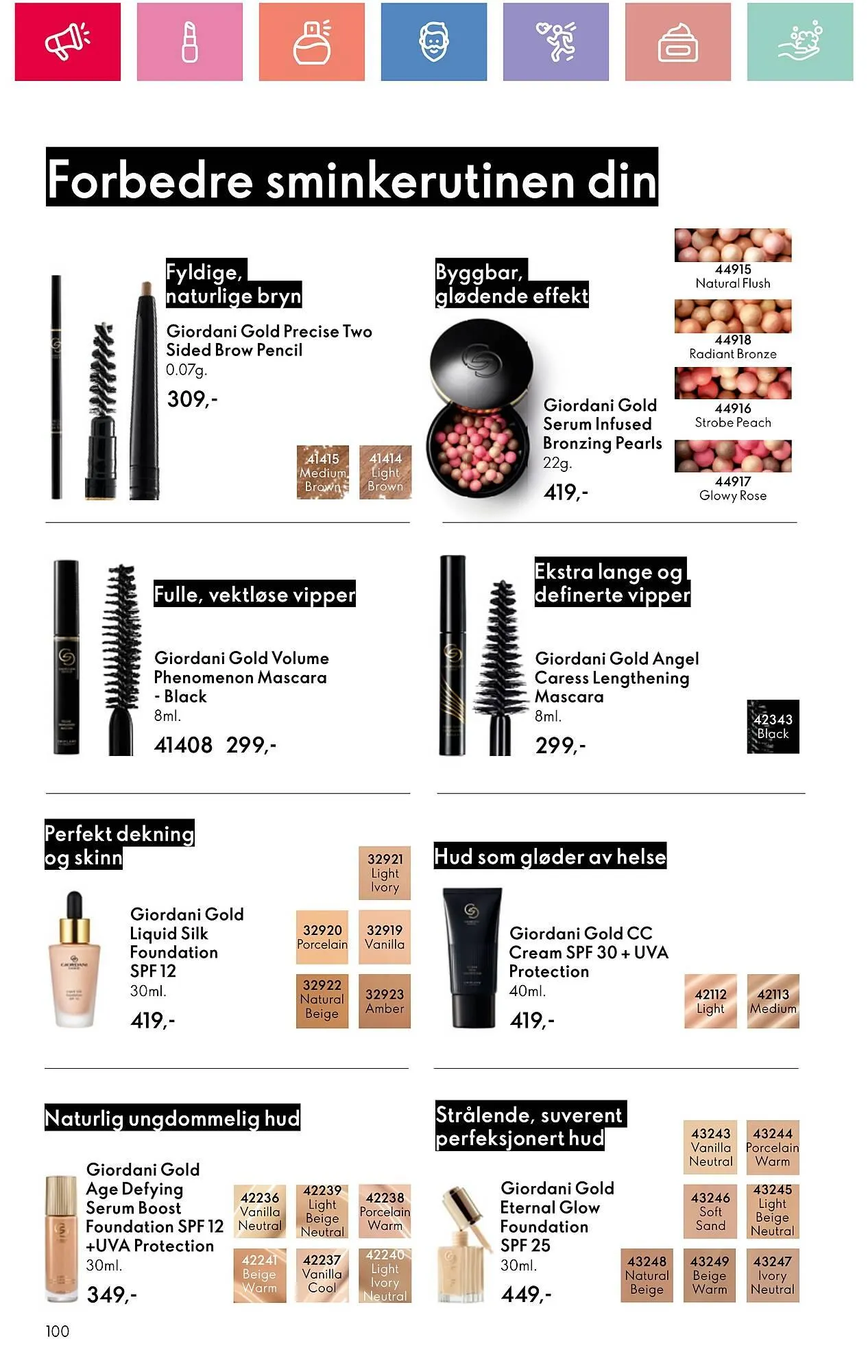Oriflame Kundeavis fra 5. januar til 25. januar 2025 - kundeavisside 100