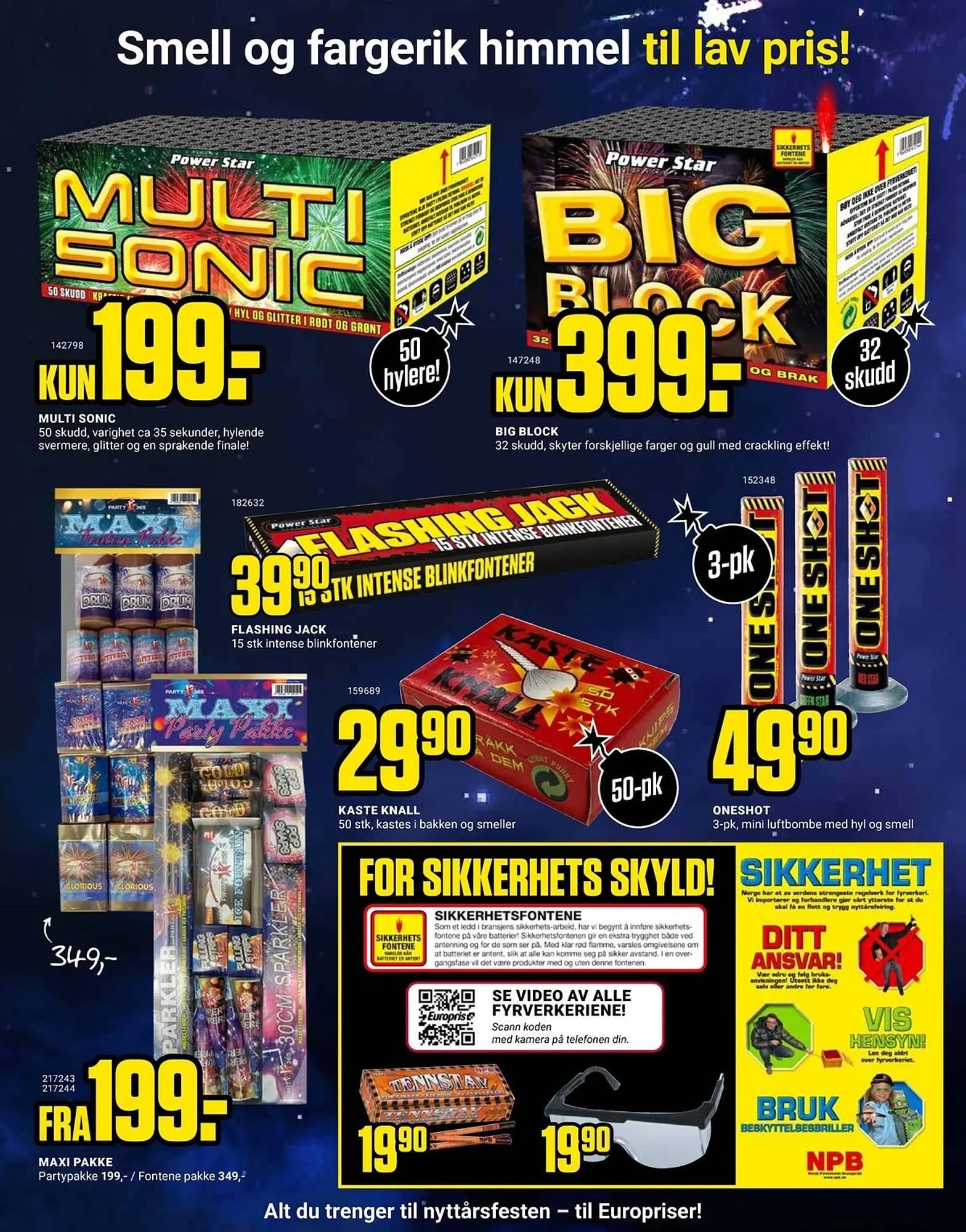 Europris kundeavis fra 29. desember til 31. desember 2025 - kundeavisside 3