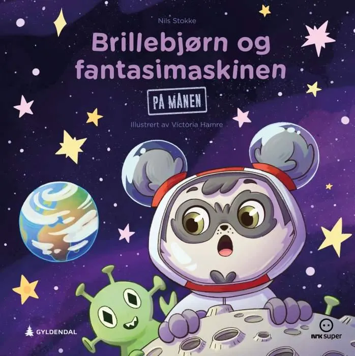 Brillebjørn og fantasimaskinen - På månen