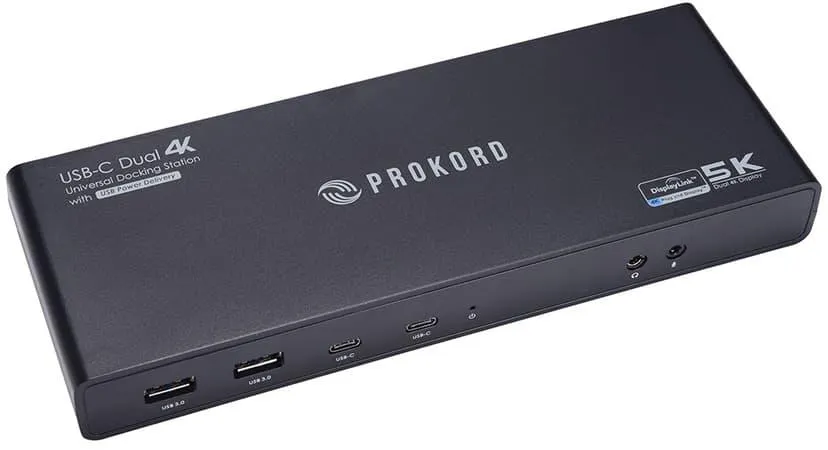 Workplace Charging Dockingstation USB-C 5K Dual Monitor 65W