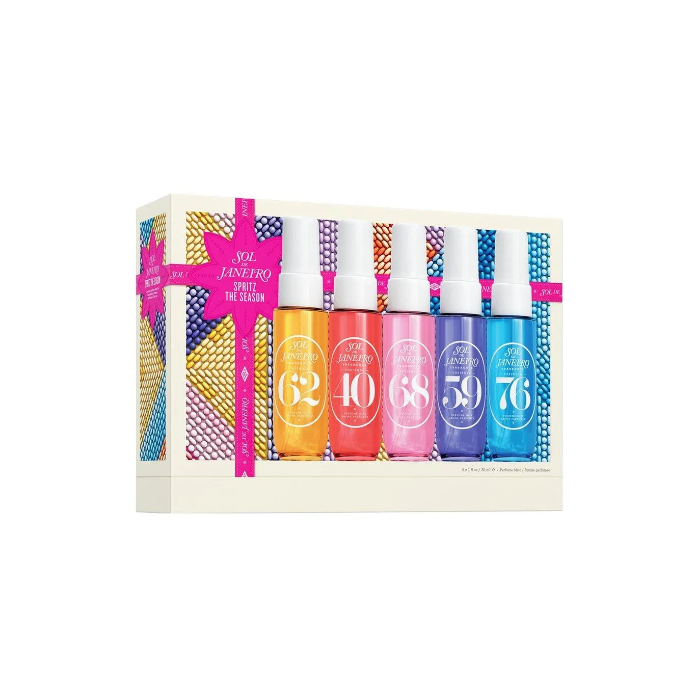 Sol De Janeiro Perfume Mist Discovery Mist Spritz The Season - 5x30ml
