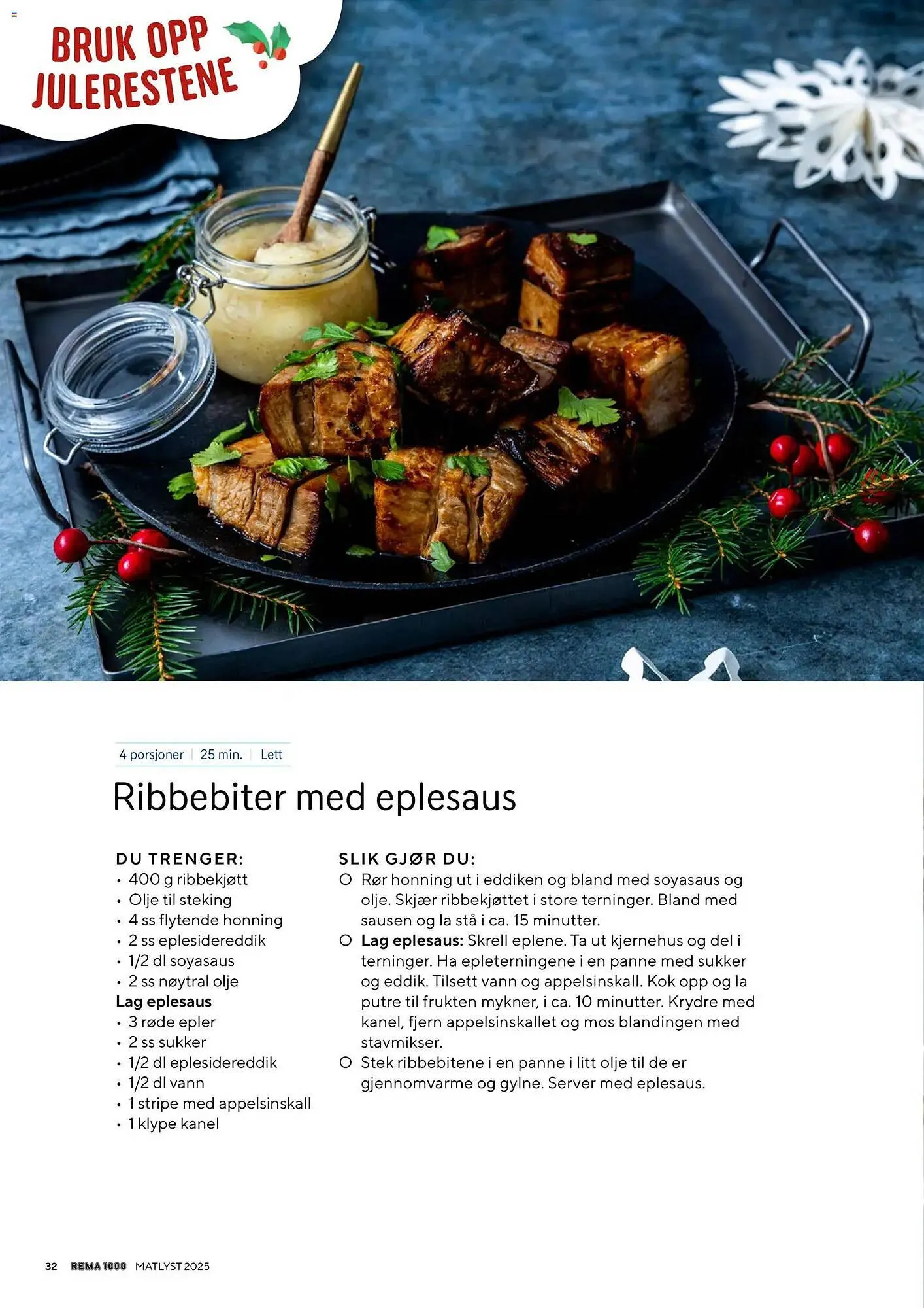 Rema 1000 kundeavis fra 11. november til 23. januar 2026 - kundeavisside 32