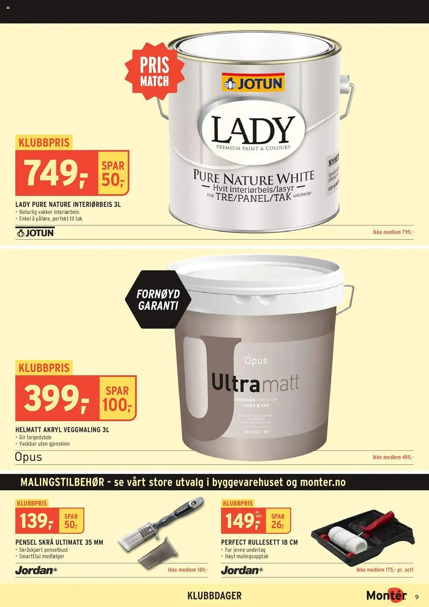 Montér Kundeavis fra 3. februar til 16. februar 2025 - kundeavisside 9