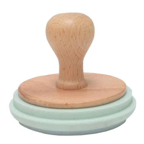 Kakestempel sett 84 bokstaver/tall og symboler tre/mintgrønn