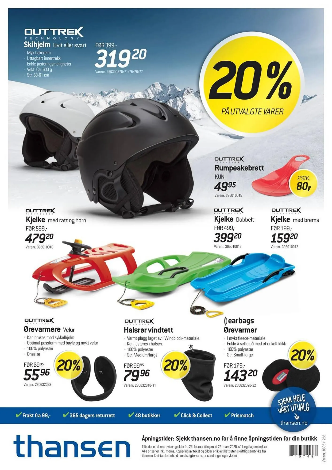 Thansen Kundeavis fra 26. februar til 25. mars 2025 - kundeavisside 24