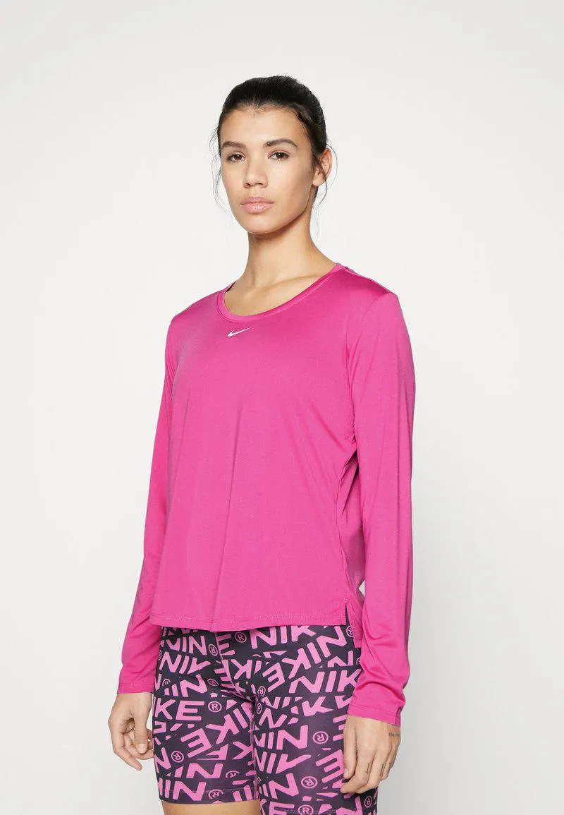 NIKE ONE DF LONG SLEEVED TOP - T-skjorte til trening