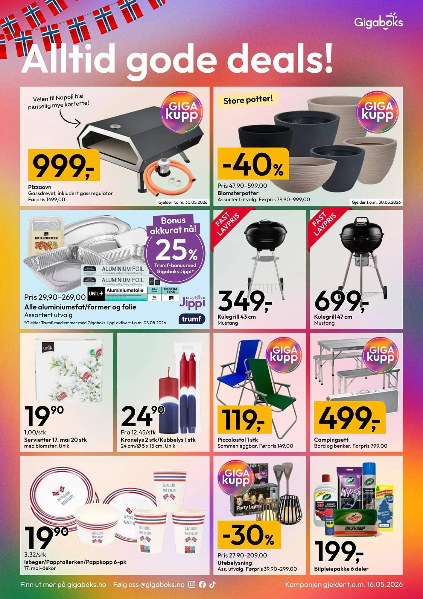 Gigaboks kundeavis fra 11. mai til 17. mai 2026 - kundeavisside 2
