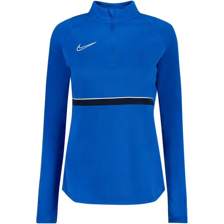 Dri-FIT Academy 21 Dril Top, treningsgenser dame, Blå