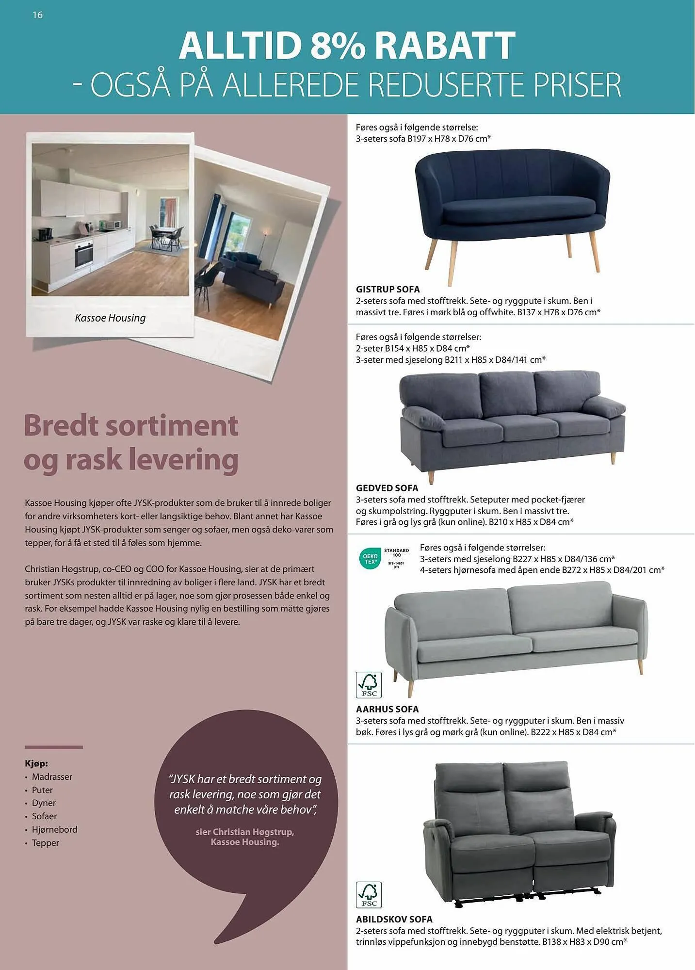 JYSK Kundeavis fra 12. september til 30. september 2023 - kundeavisside 15