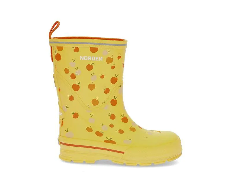 Gummistøvel med uttagbar såle - str: 20-35