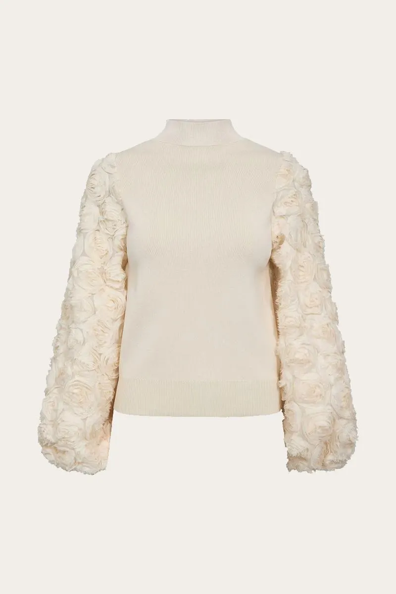 MericaCC Rose Mix Knit Bone