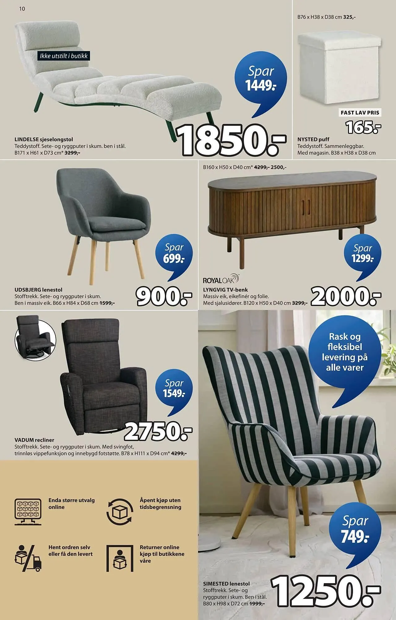 JYSK kundeavis fra 26. januar til 8. februar 2026 - kundeavisside 10