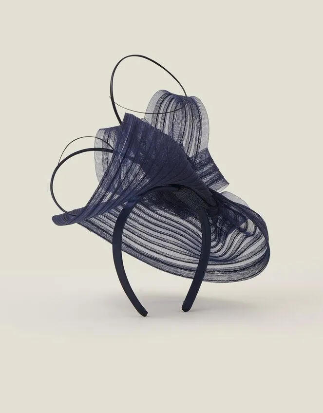 Emily Crin Fascinator Blue